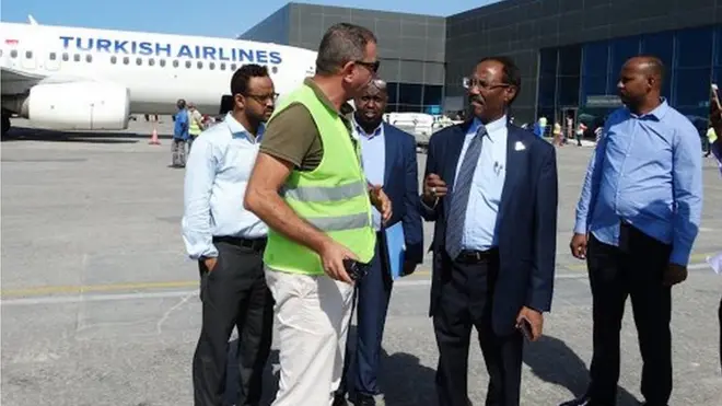 Garoonka diyaaradaha Aadan Cadde oo uu dhaqaale badan kasoo gali jiray dowladda Soomaaliya ayaa hadda xiran