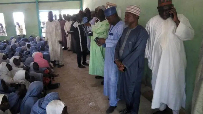 Dis na di school for Dapchi, Yobe state, as authorities go see wetin dey happen after di attack