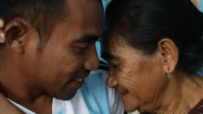 Abdul dan ibunya, Siti Rudy.