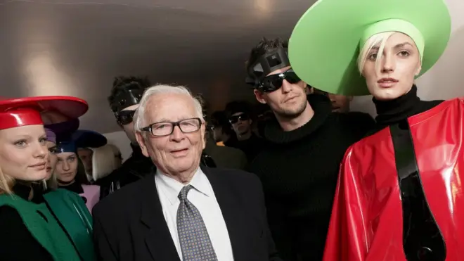 Pierre Cardin and his designs