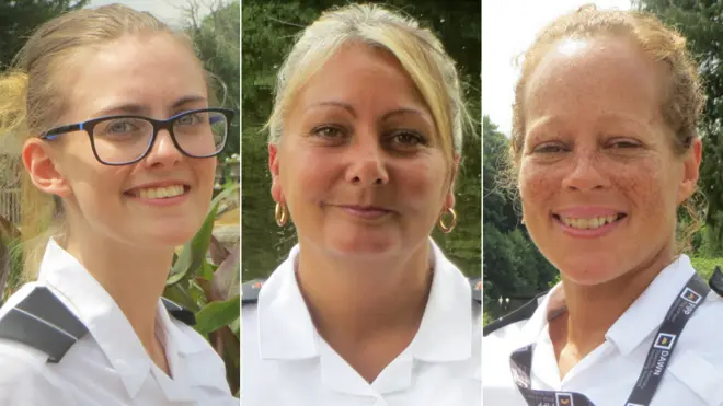 Calypso, Charmaine y Sally