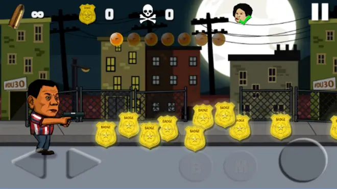 Duterte Fighting Crime 2 remains on Android's Google Play store