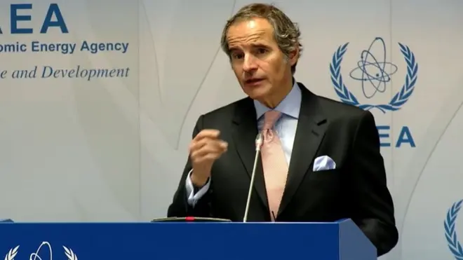 مدیرکل آژانس گفته درباره نتیجه توافقاتش با ایران نه خوشبین است و نه بدبینی دارد