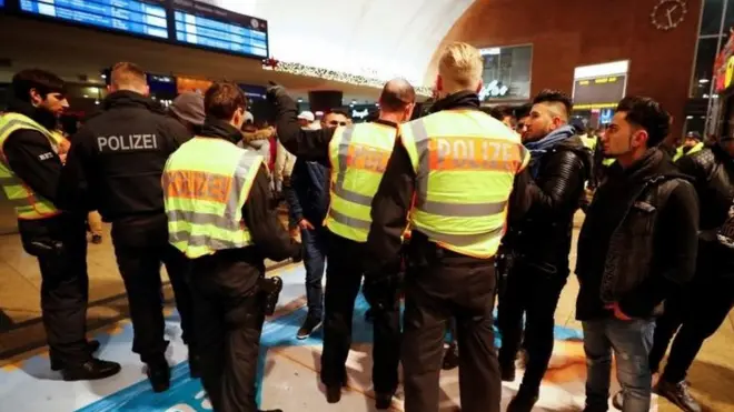 В этом году в Германии меры безопасности на время новогодних праздников были значительно усилины