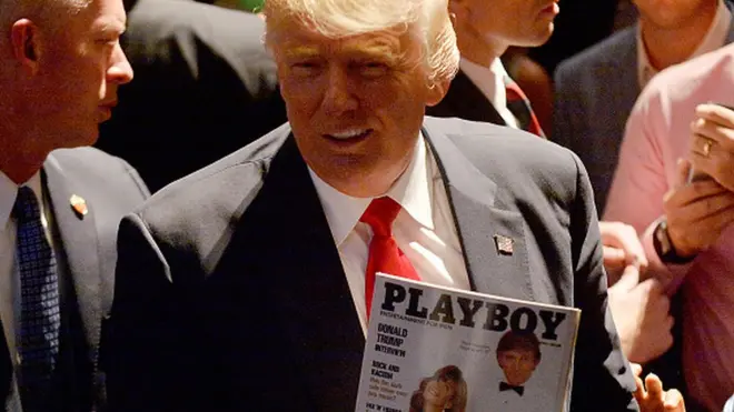 Дональд Трамп був одним із небагатьох чоловіків на обкладинці Playboy