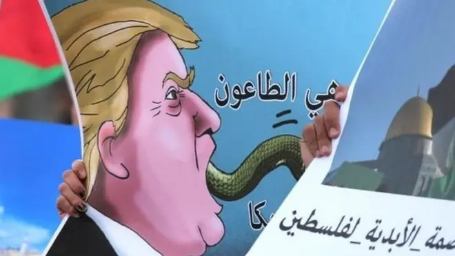 અમેરિકાના ઘણા નિકટના સહયોગીએ (રાષ્ટ્રોએ) જણાવ્યું છે કે તેઓ રાષ્ટ્રપતિ ટ્રમ્પના નિર્ણયથી સંમત નથી