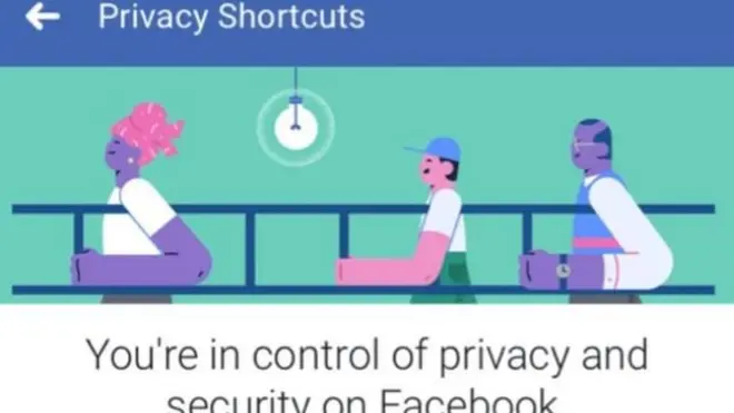 Hình ảnh về trang tùy chọn bảo mật mới của Facebook