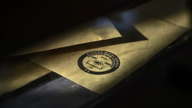 ysk mühürlü oy pusulası