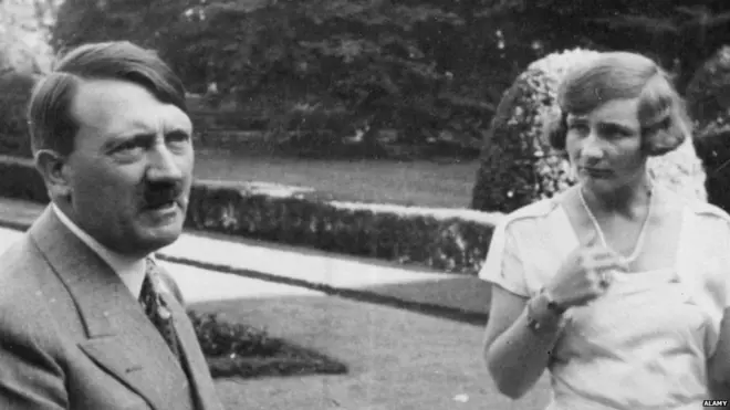 યૂનિટી મિટફૉર્ડ અને એડોલ્ફ હિટલર