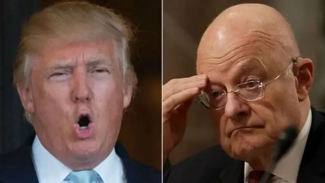 特朗普将会听取情报部分的汇报