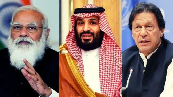 سعودی عرب کا کہنا ہے وہ انڈیا اور پاکستان کے درمیان کشیدگی کو کم کرنے کی کوشش کر رہے ہیں