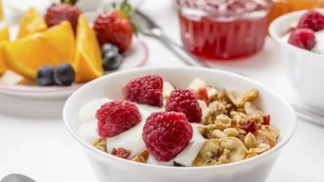 طبق من طعام الإفطار