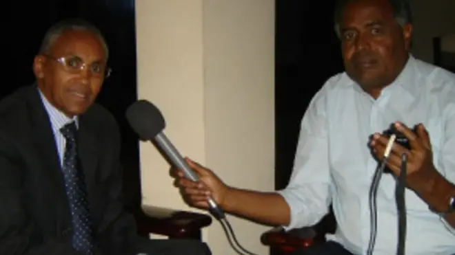 Dr Sacad Cali Shire oo u warramaya BBC