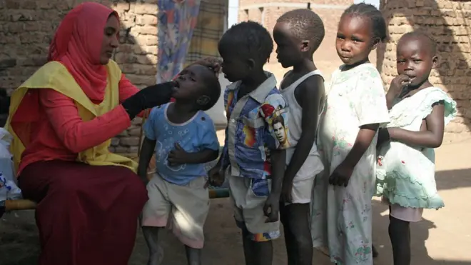Campagne de vaccination au Soudan