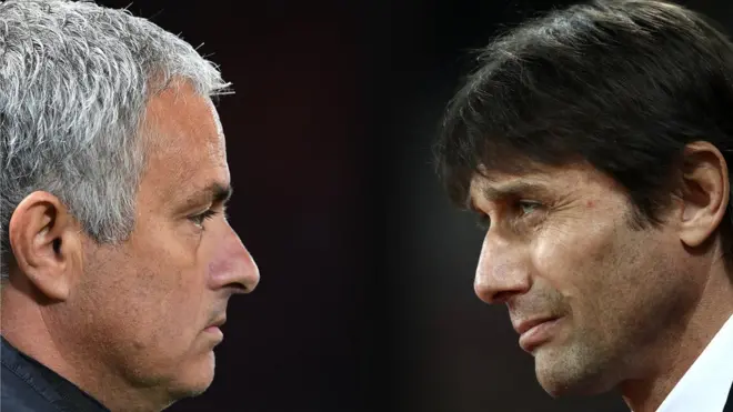 Jose Mourinho na Antonio Conte