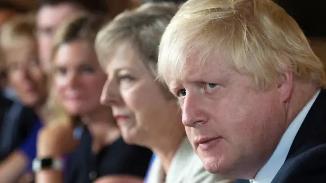 Борис Джонсон, Тереза Мэй