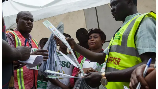 INEC bụ ụlọọrụ na-ahazi ntuliaka na Naịjirịa.
