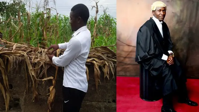 Àwọn ọ̀dọ́ kojú ààrẹ́ Buhari