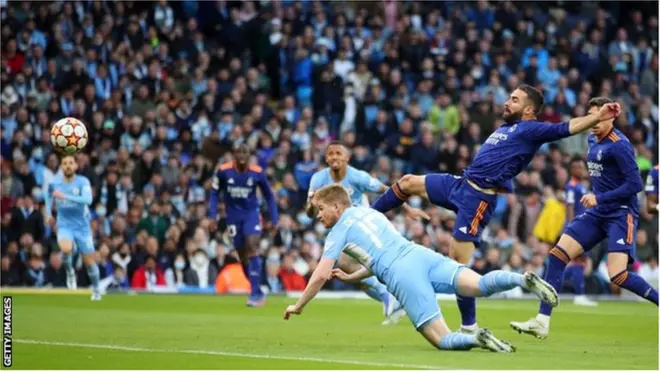 Kevin De Biruun galchii tokko lakkoofsisuun tokko ammoo mijeessee kan kenne taphoota Shaampiyoonsi Liigii 59 keessaa kun kan jalqabaati.