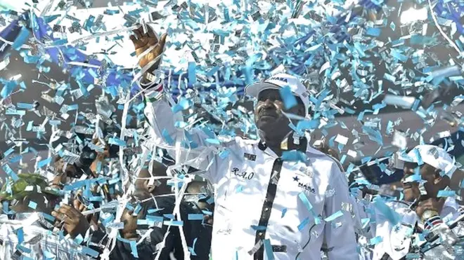 Il a été désigné jeudi au cours d'un grand meeting dans la capitale kenyane, Nairobi.