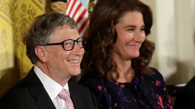 比爾‧蓋茨與梅琳達