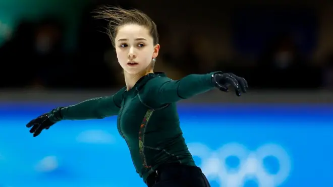 Valieva fue la primera patinadora en lograr un salto cuádruple en una competencia.