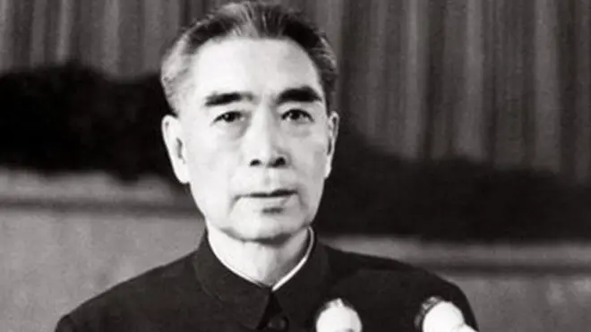 चीन के पूर्व प्रधानमंत्री चू एन लाई.