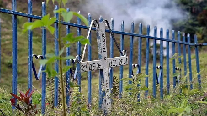 A Farccemetery in San Miguel