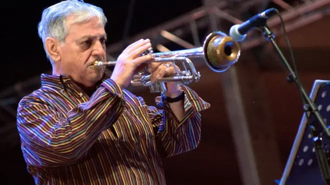 Duško Gojković nastupa na Egzit festivalu 2015.