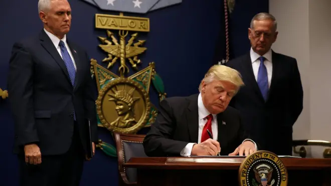 特朗普签署行政命令