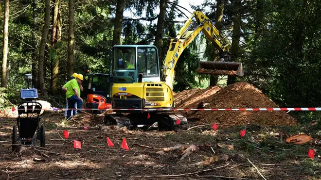 Authorities plan to return to the dig site when they have more information