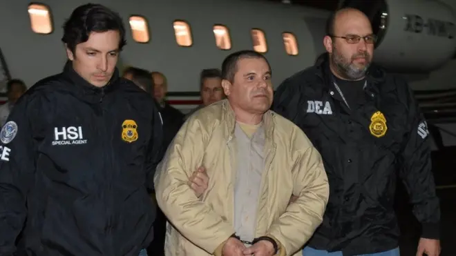 ዮዋኪን ጉዝማን "ኤል ቻፖ" በኒው ዮርክ ከፍተኛ ትበቃ በሚደረግለት እስር ቤት የሚገኝ ሲሆን 11 ክሶች ይጠብቁታል