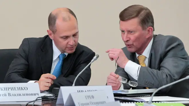 Сергей Кириенко и Сергей Иванов