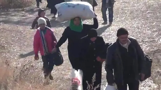 نازحون من حلب