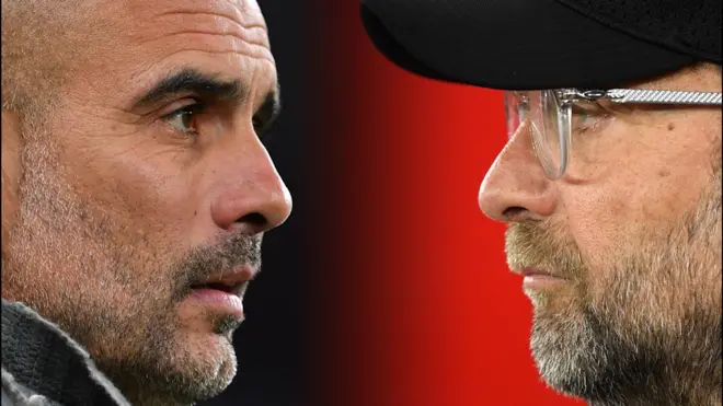 Pep Guardiola and Jurgen Klopp