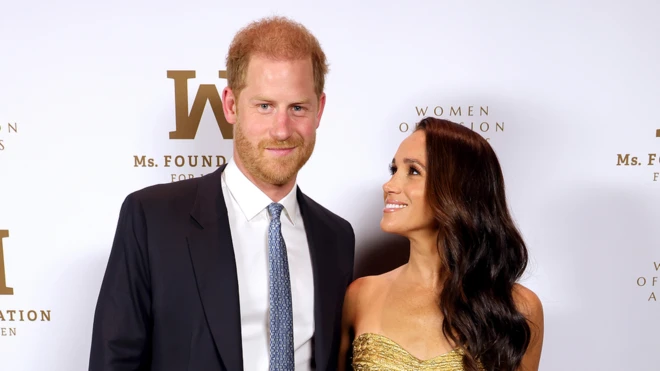Prince Harry and Meghan at the Ms Foundation Women of Vision Awards in New York