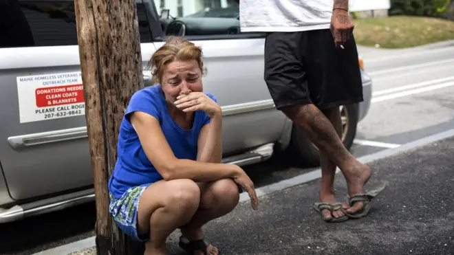 Portland es una de las ciudades de EE.UU. donde es m'as evidente la presencia de personas sin hogar.