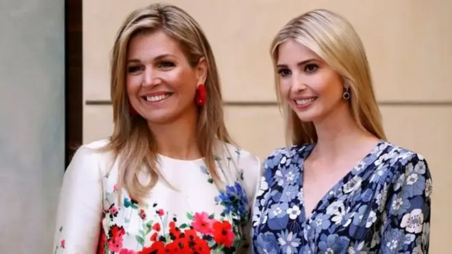 Іванка Трамп із королевою Нідерландів Максимою у Берліні