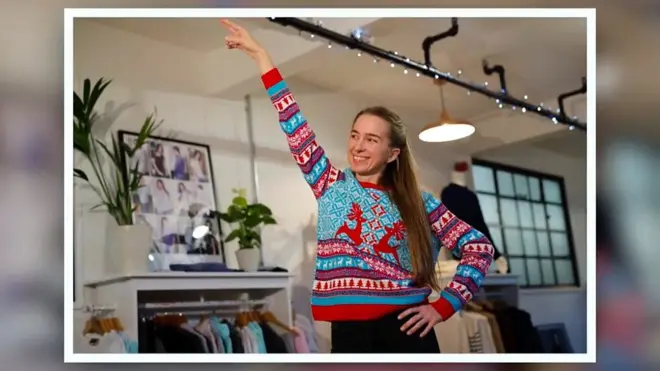 Светр з оленями - вибір кореспондентки Анастасії Грібанової