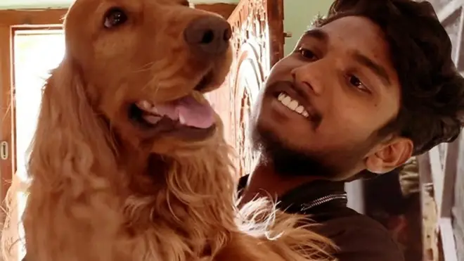 यूक्रेन में अपने कुत्ते से बिछड़े, भारत में मिले