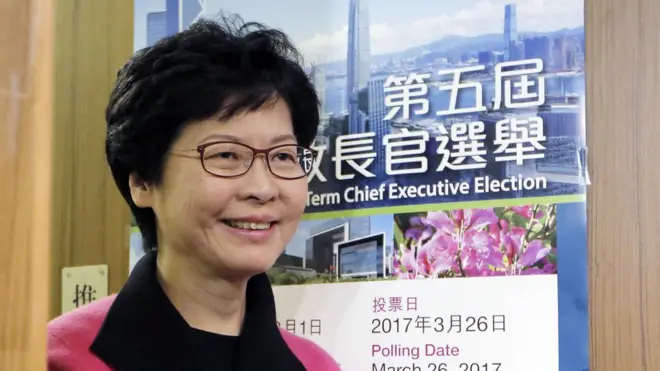 林郑月娥提交的提名表格不足选举委员会半数