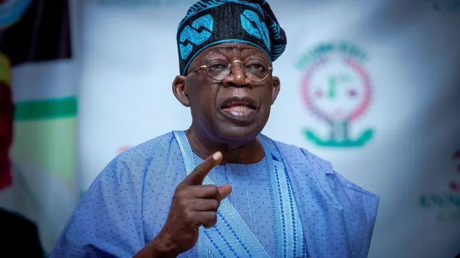 Nigeria president-elect Bola Tinubu