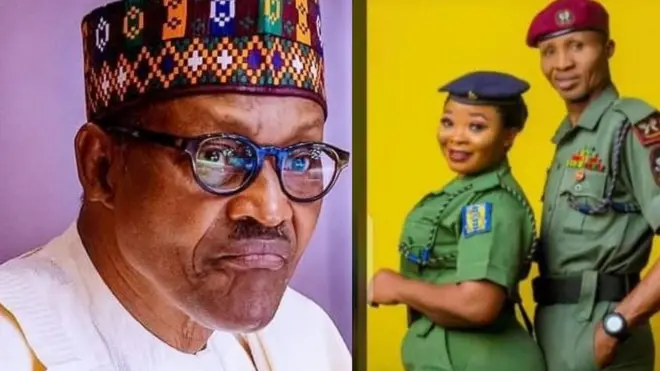 Aarẹ Buharu atawọn Soja