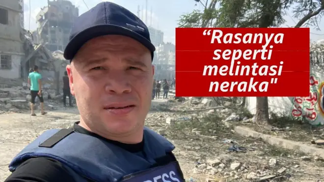 Kisah pengungsi Gaza keluar dari wilayah perang