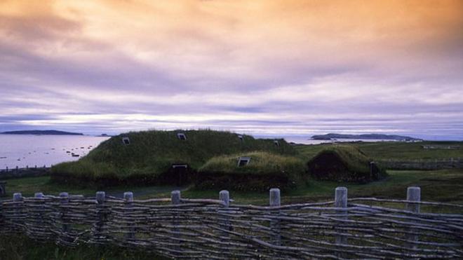 Casas vikings encontradas no norte do Canadá