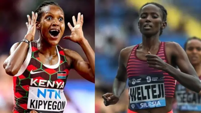 Feeyiz Kipyeegon fi Dirribee Waltajjii