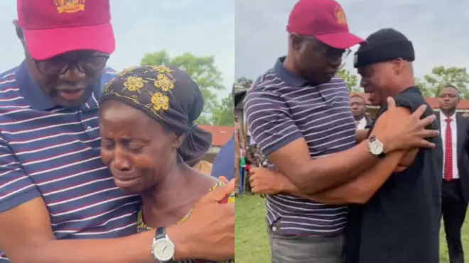 Gomina ipinlẹ Oyo Seyi Makinde n rẹ awọn ẹbi tawọn agbebọn ji eeyan wọn gbe lọ l'Ogbomoso