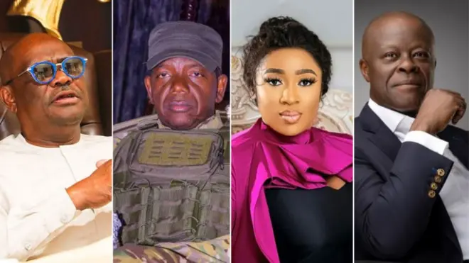 Nyesom Wike, Bello Matawalle, Beta Edu, Wale Edun