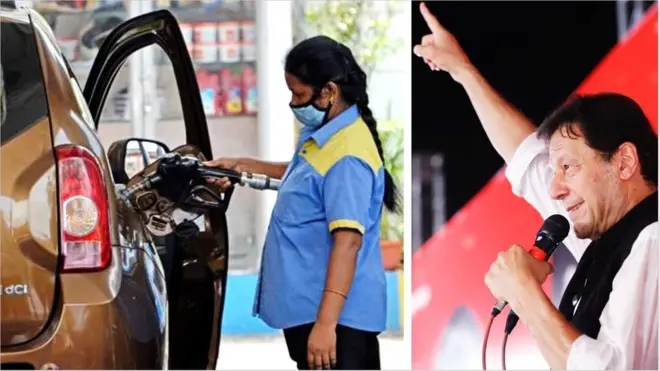 ఇమ్రాన్ ఖాన్, పెట్రోలు