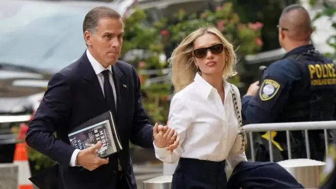 Hanter Bajden i njegova supruga Melisa Koen Bajden